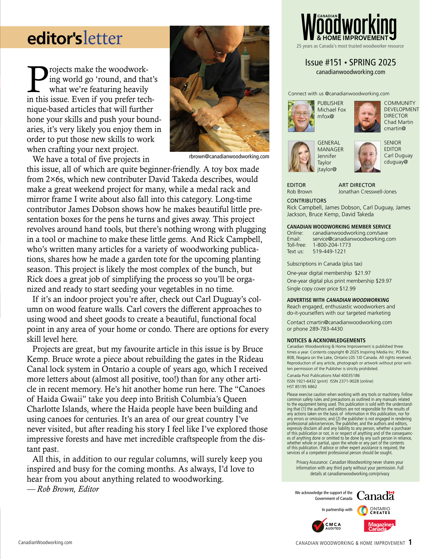 Issue 151 Spring 2025