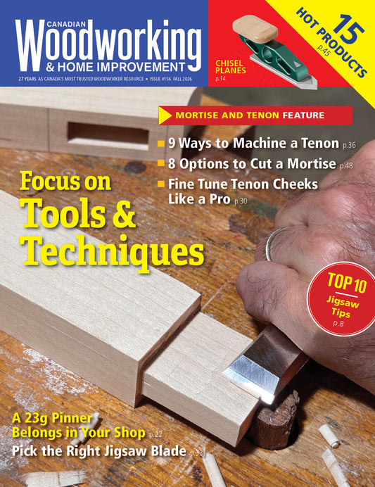 Canadian Woodworking fall 2026 cover
